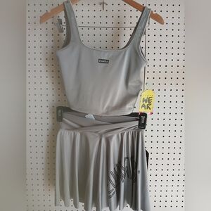 Zumba crop top & skirt
